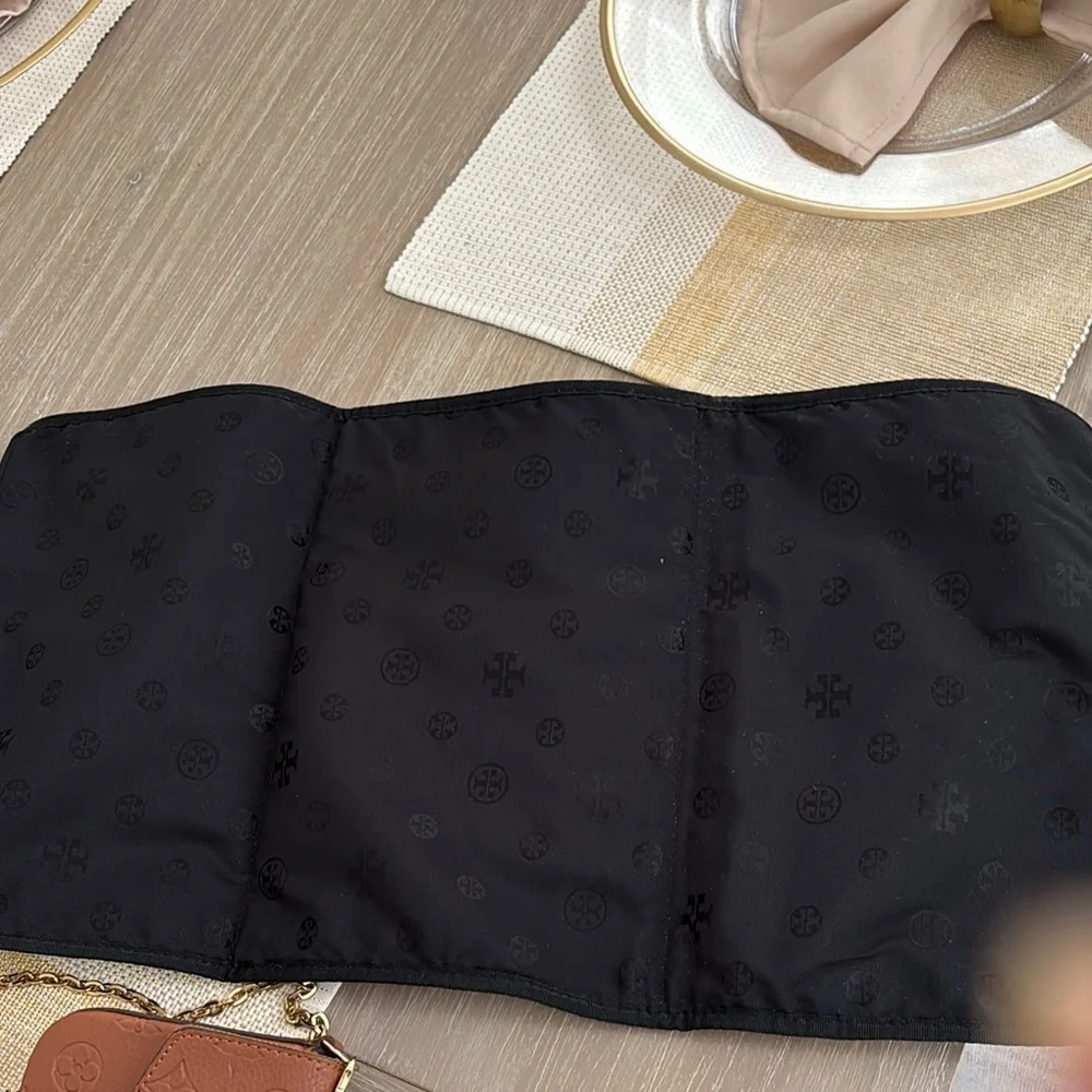 Tory Burch Black Diaper Tote Bag